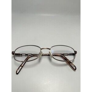 GLORIA VANDERBILT GG 4056 003 51/17/135 BROWN FLEX HINGE EYEGLASSES Frames Only